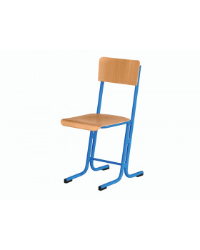 Školská stolička LEKTOR - modrá, veľ. 3