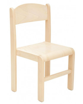 Drevená stolička JAVOR natural 38 cm
