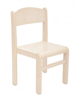 Drevená stolička JAVOR natural 38 cm