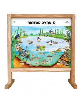 Stolný biotop s magnetmi - Rybník CZ