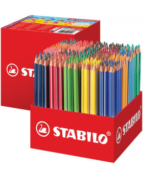 STABILO Trio Thick - trojhranné farbičky, 300 kusov