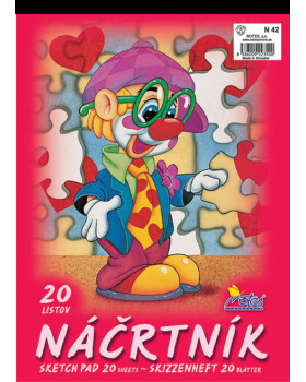 Náčrtník A4 - 20 listov