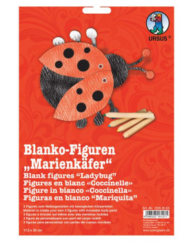 Papierové figúrky - Lienka