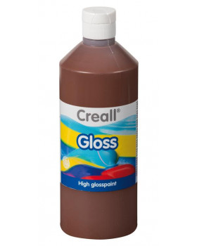 Farba vys.lesklá - hnedá 500 ml