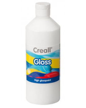 Farba vys.lesklá - biela 500 ml