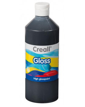 Farba vys.lesklá - čierna 500 ml