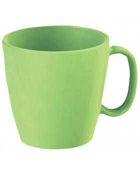 Hrnček s uškom, 0,23 l - zelený, 1 ks