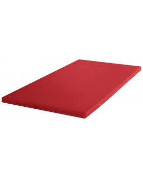 Gymnastická žinenka RG100 - 150 x 100 x 6 cm - červená