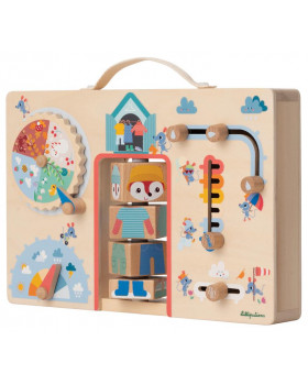 Lilliputiens - Activity Board - obliekame sa podľa počasia - líška Alice