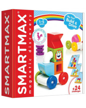 SmartMax - Moja prvá magnetická stavebnica s autom 2v1