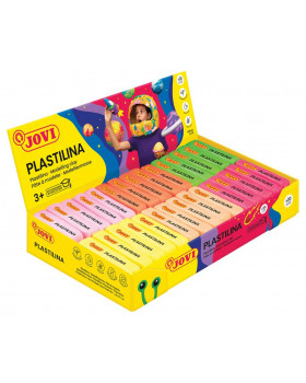 Plastelína - neónové farby, 30 ks