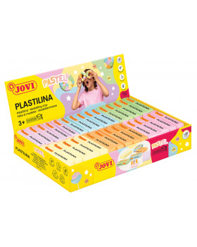 Plastelína - pastel, 30 ks