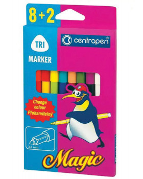 Zmizikovateľné fixky, 8+2ks