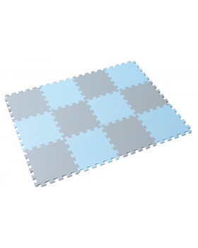 Puzzle podložka / modrá mozaika