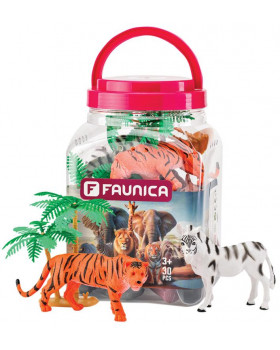 Plastové zvieratká - Safari, 30 ks