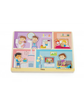 Zvukové puzzle - Doma