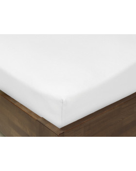 Napínacie prestieradlo JERSEY, 120 x 60 cm, biele