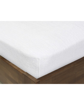 Napínacie prestieradlo FROTÉ, 120 x 60 cm, biele