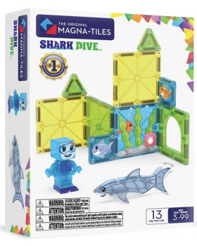 MAGNA-TILES - Potápanie so žralokmi