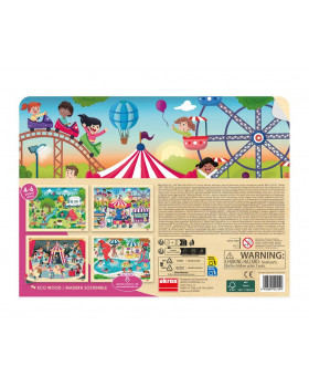 Puzzle set - voľný čas a spoločenský život