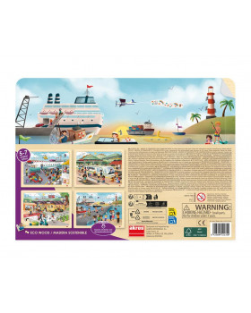 Puzzle set - Doprava a komunikácia