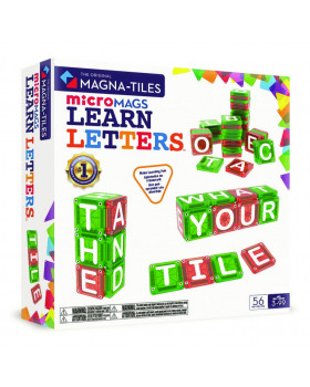 MAGNA-TILES - microMAGS - Písmenká