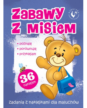 Hry s medvedíkom - úlohy pre najmenších - poľská verzia