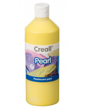Farba perleťová 500 ml - žltá