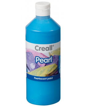 Farba perleťová 500 ml - modrá