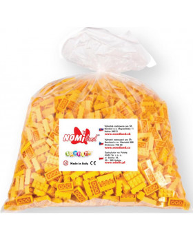 Kocky Qbriksy - 2x1 žltá  - 250 ks