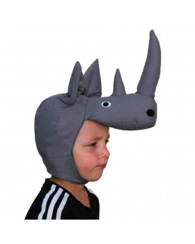 Kostýmové čiapky 5 - nosorožec