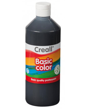Temperové farby 500 ml - čierna