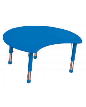Plastová stolová doska - Kruh výsek modrý