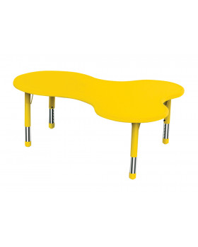 Plastová stolová doska - ostrov žltý