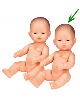 Bábiky rôznych kultúr, 32 cm, ázijský typ - dievča