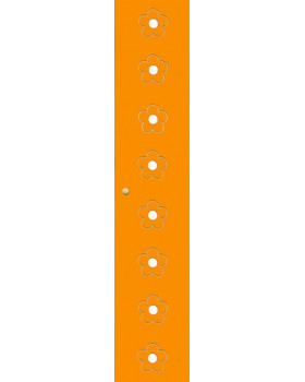Dvere Veľké - Kvety oranžové