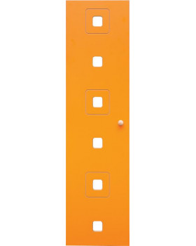 Dvere Malé - Štvorce  oranžové