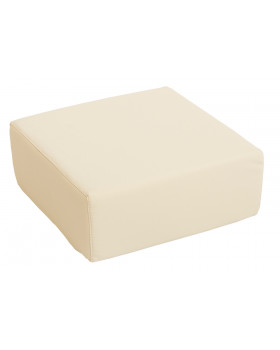 Taburetka štvorec - vanilka výška 15 cm