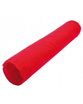 Vankúš 140, červený, priemer 30cm