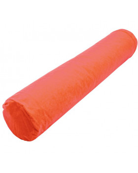 Vankúš 140, oranžový, priemer 30cm