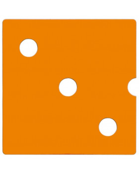 Dvierka Numeric 3 - oranžové