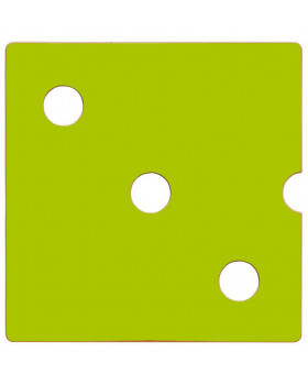 Dvierka Numeric 3 - zelené
