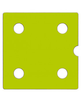 Dvierka Numeric 4 - zelené