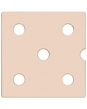 Dvierka Numeric 5 - krémové