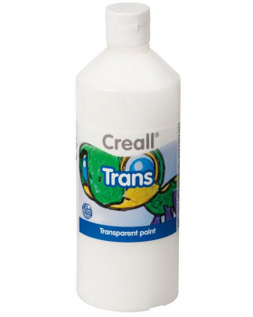 Transparentná farba - Biela