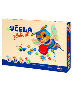 Maxi mozaika - Včela zdobí úľ