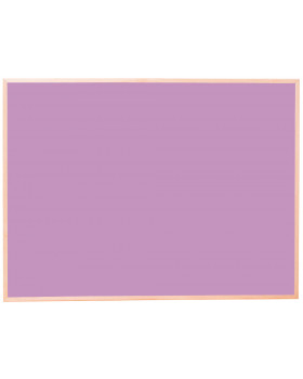 Korková tabuľa - far.2 - fialová 90x120 cm