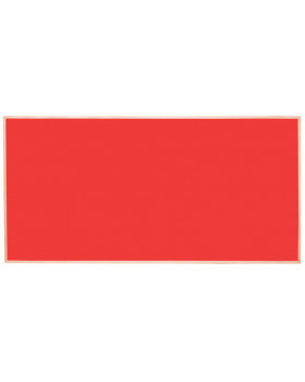 Korková tabuľa far.4 - červená 100x200 cm