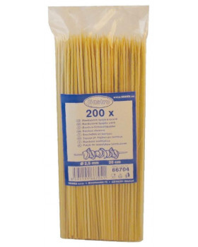Bambusové špajdle, 200 ks