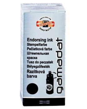 Pečiatková farba Gamadat - čierna